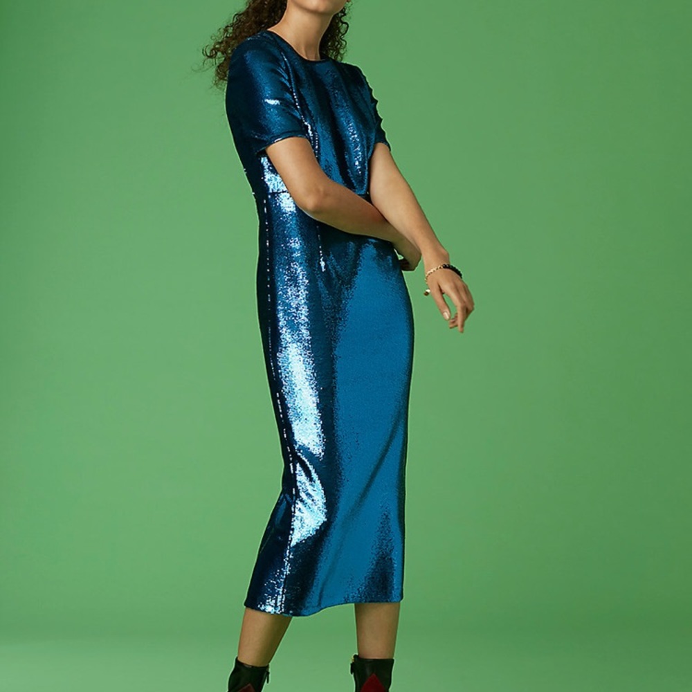 DVF Sequin Dress